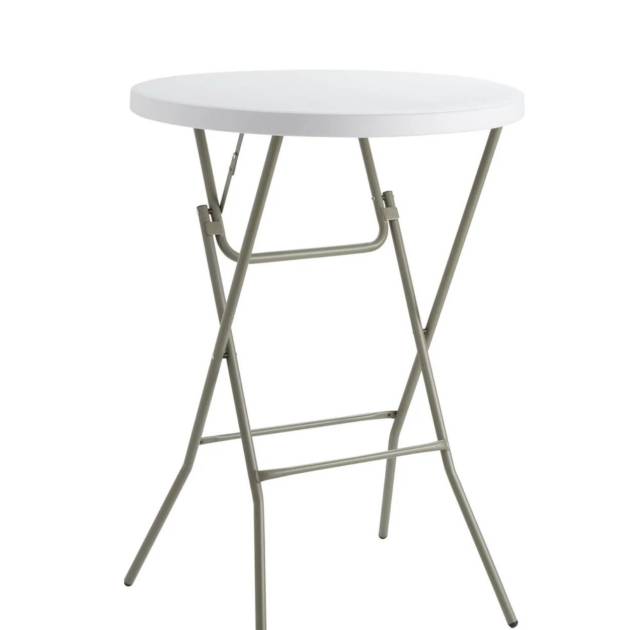 32'' Plastic Folding Table Bar Height